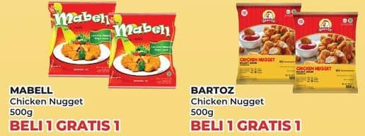 Promo Harga Mabell/Bartoz Chicken Nugget  - Yogya