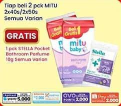 Promo Harga Mitu Baby Wipes  - Indomaret