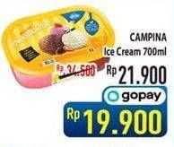 Promo Harga CAMPINA Ice Cream 700 ml - Hypermart