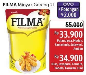 Promo Harga Filma Minyak Goreng 2000 ml - Alfamidi