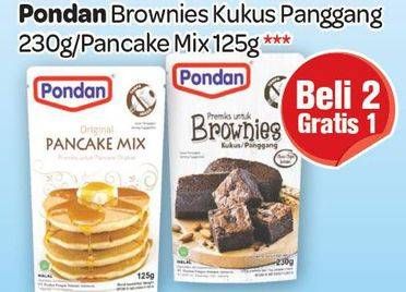 Promo Harga PONDAN Brownies Kukus Panggang/Pancake Mix  - Carrefour