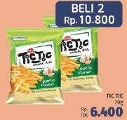 Promo Harga TIC TIC Snack Crunchy Stick per 2 pouch 70 gr - LotteMart