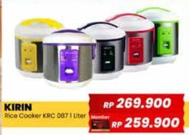 Promo Harga Kirin KRC 087  - Yogya