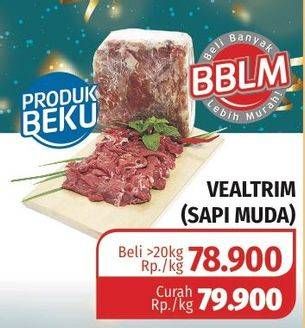 Promo Harga Sapi Veal Trim  - Lotte Grosir