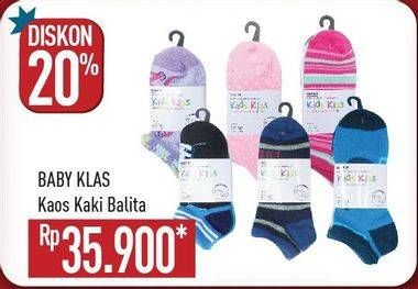 Promo Harga BABY KLAS Kaos Kaki Balita  - Hypermart