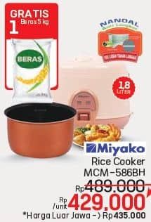 Promo Harga Miyako Magic Warmer Plus Miyako MCM-586  - LotteMart