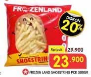 Promo Harga Frozenland French Fries Shoestring 500 gr - Superindo