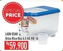Promo Harga LION STAR Rice Box  - Hypermart