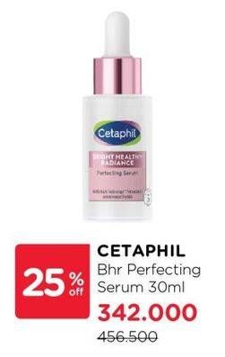 Promo Harga Cetaphil Bright Healthy Radiance Perfecting Serum 30 ml - Watsons