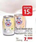 Promo Harga BEAR BRAND Susu Steril Gold 140 ml - LotteMart