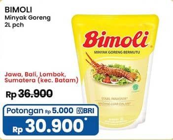 Promo Harga Bimoli Minyak Goreng 2000 ml - Indomaret