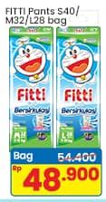 Promo Harga Fitti Pants S40, M32, L28 28 pcs - Indomaret