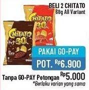 Promo Harga CHITATO Snack Potato Chips All Variants per 2 pcs - Alfamidi