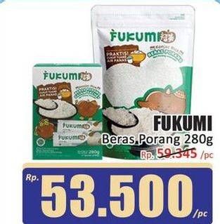 Promo Harga Fukumi Beras Porang 280 gr - Hari Hari