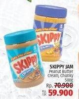 Promo Harga Skippy Peanut Butter Chunky, Creamy 500 gr - LotteMart