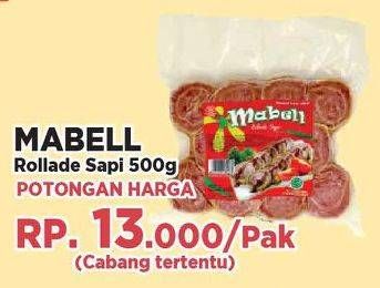 Promo Harga MABELL Rolade 500 gr - Yogya