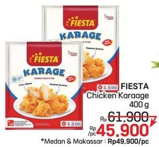 Promo Harga Fiesta Ayam Siap Masak Karage 400 gr - LotteMart