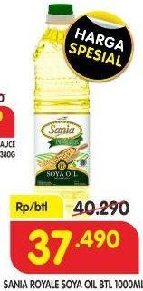 Promo Harga SANIA Royale Soya Oil 1000 ml - Superindo