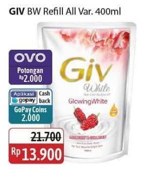 Promo Harga GIV Body Wash All Variants 400 ml - Alfamidi