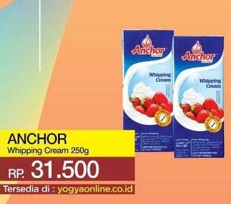 Promo Harga ANCHOR Whipping Cream 250 gr - Yogya