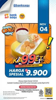 Promo Harga Ka99et  - HokBen