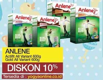 Promo Harga Anlene Actifit/Gold Susu High Calcium  - Yogya