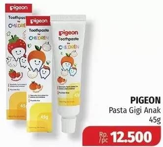 Promo Harga PIGEON Toothpaste for Children 45 gr - Lotte Grosir
