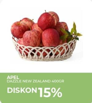 Promo Harga Apel Dazzle, Dazzle New Zealand per 400 gr - Yogya