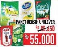 Promo Harga Paket Bersih Unilever  - Hypermart