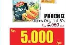 Promo Harga PROCHIZ Slices Original 85 gr - Hari Hari