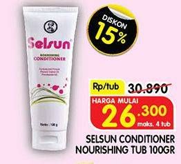 Promo Harga SELSUN Conditioner Nourishing 100 gr - Superindo