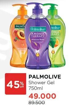 Promo Harga PALMOLIVE Shower Gel 750 ml - Watsons