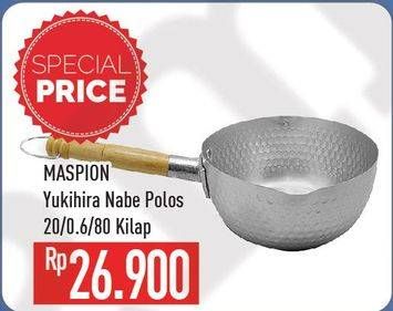 Promo Harga MASPION Yukihira Nabe  - Hypermart