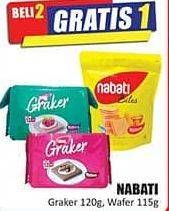 Promo Harga NABATI Graker Graham Crackers 120 gr - Hari Hari