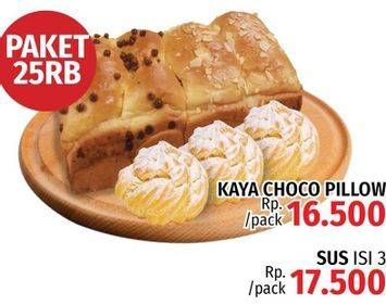 Promo Harga Kaya Choco Pillow + SUS  - LotteMart