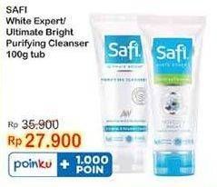 Promo Harga Safi White Expert Purifying Cleanser/Safi Ultimate Bright Purifying Cleanser   - Indomaret