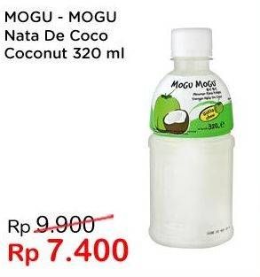 Promo Harga MOGU MOGU Minuman Nata De Coco Kelapa 320 ml - Indomaret