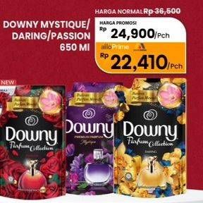 Promo Harga Downy Parfum Collection Mystique, Daring, Passion 650 ml - Carrefour