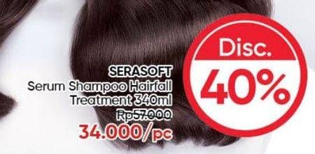 Promo Harga Serasoft Shampoo Hairfall Treatment 340 ml - Guardian