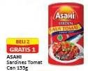 Promo Harga Asahi Sardines Saus Tomat 155 gr - Alfamart