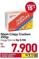 Promo Harga NISSIN Crispy Crackers 250 gr - Carrefour