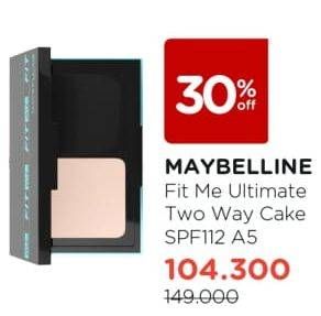 Promo Harga MAYBELLINE Fit Me Compact Powder  - Watsons