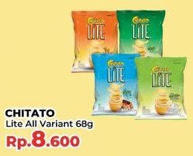 Promo Harga Chitato Lite Snack Potato Chips All Variants 68 gr - Yogya