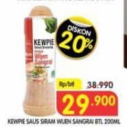 Promo Harga Kewpie Saus Siram Wijen Sangrai 200 ml - Superindo