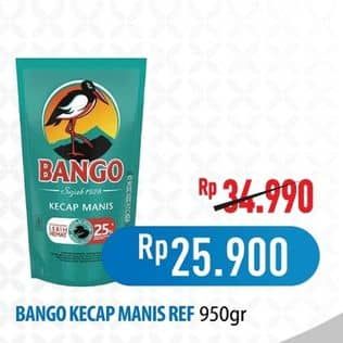Promo Harga Bango Kecap Manis 950 gr - Hypermart