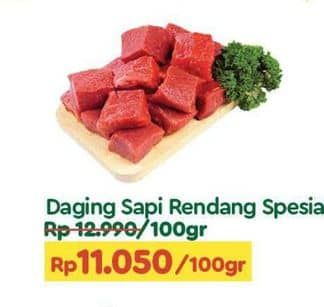 Promo Harga Daging Rendang Sapi per 100 gr - TIP TOP