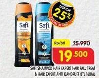 Promo Harga SAFI Shampoo Anti Dandruff, Hair Fall Treat 160 ml - Superindo