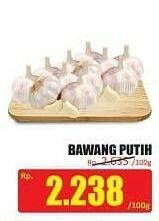 Promo Harga Bawang Putih per 100 gr - Hari Hari