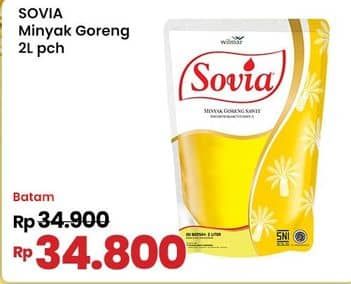 Promo Harga Sovia Minyak Goreng 2000 ml - Indomaret