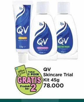 Promo Harga QV Skincare Trial Kit 45 gr - Watsons
